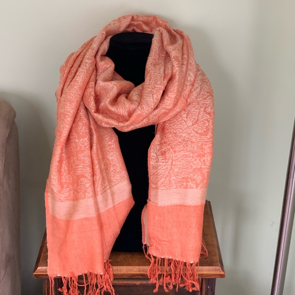 Light Orange Scarf